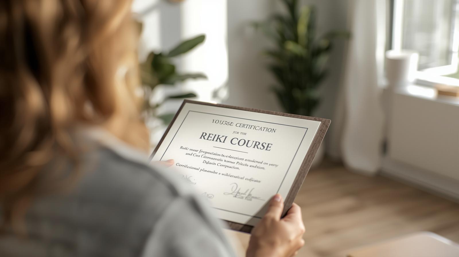 Usui Reiki Certification